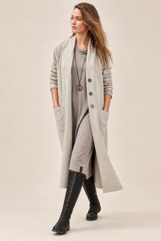 Long Cardigan Duster - Sand Henriette Steffensen 7162-805