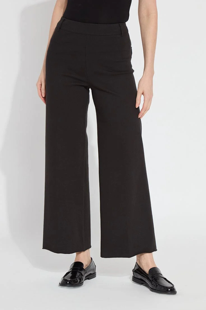 Lyssé Erin Wide Leg Denim - Black