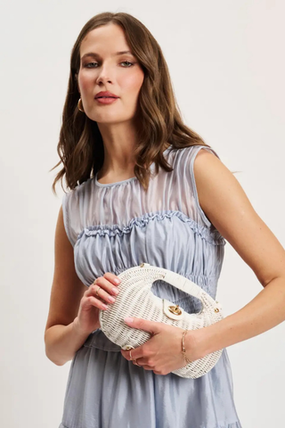 Moda Luxe Esme Crossbody White 62581ML-White