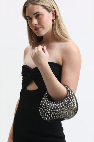 Moda Luxe Vianca Evening Bag - Smoke