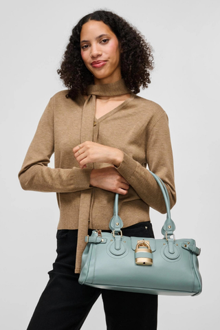 Moda Satchel - Dusty Blue Urban Expressions 63987A