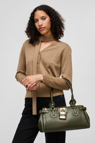 Moda Satchel - Olive Urban Expressions 63987A
