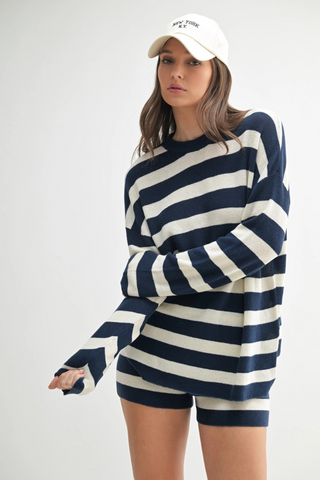 Mono B Spring Stroll Stripe Set