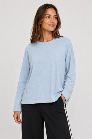 Nally & Millie Lizzie Top - Winter Blue
