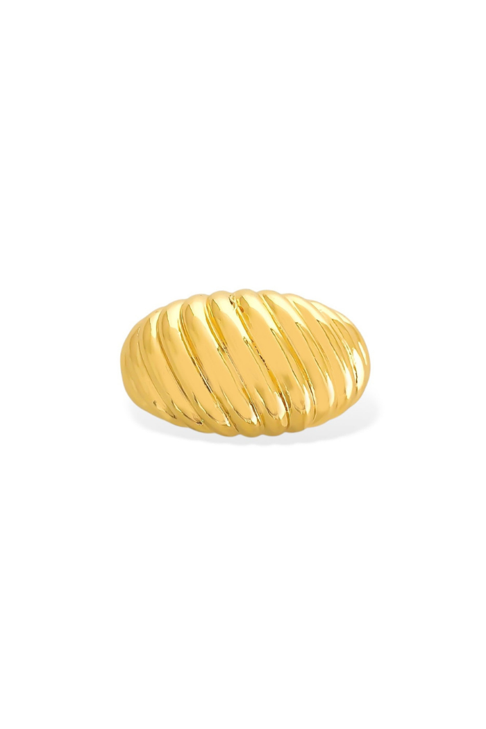 OMGBlings B3R021 - Ribbed Ring
