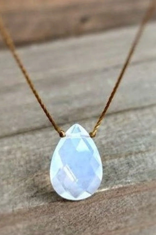 Opalite Tear Drop Necklace