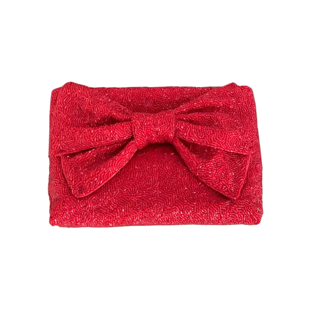 Beaded Bow Bag