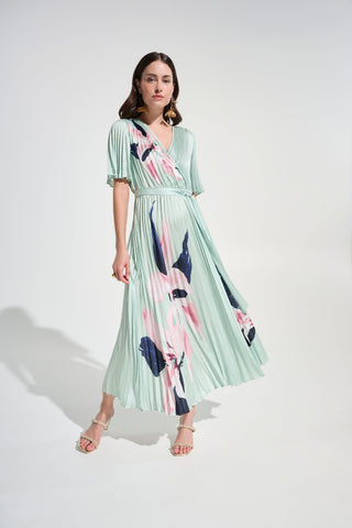 Ribkoff Mint Floral Pleated Midi Dress | 262712 The Dressing Room Ribkoff Mint Floral Pleated Midi Dress | 262712 The Dressing Room