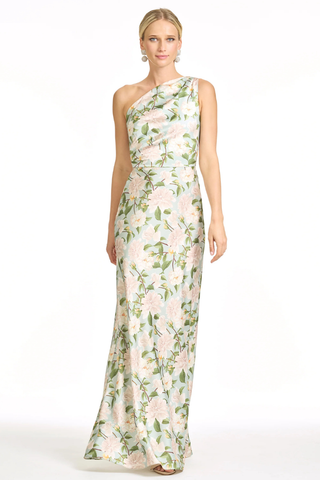 Sachin & Babi Delphine Gown - Celadon Sweetbriar S263G45-336