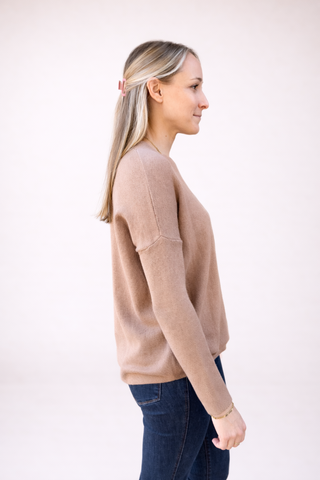 Scandal Italy Courtney Sweater Caramel