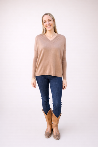 Scandal Italy Courtney Sweater Caramel