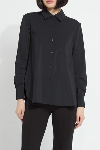 Schiffer 2.0 Button Down Shirt Lyssé 23-4000-M3 Black