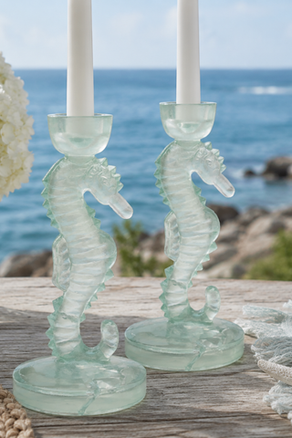Coastal Candlesticks/Pair