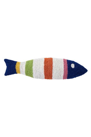 Shaped Picket Fish Hook Pillow - Kate Nelligan