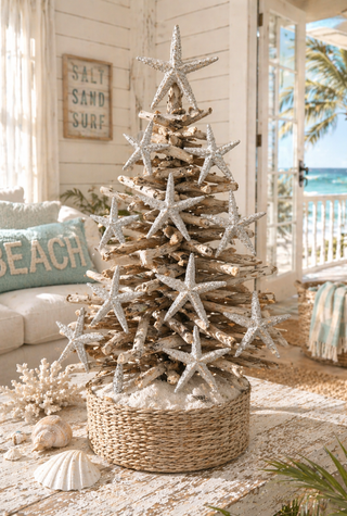 Silver Starfish Ornament