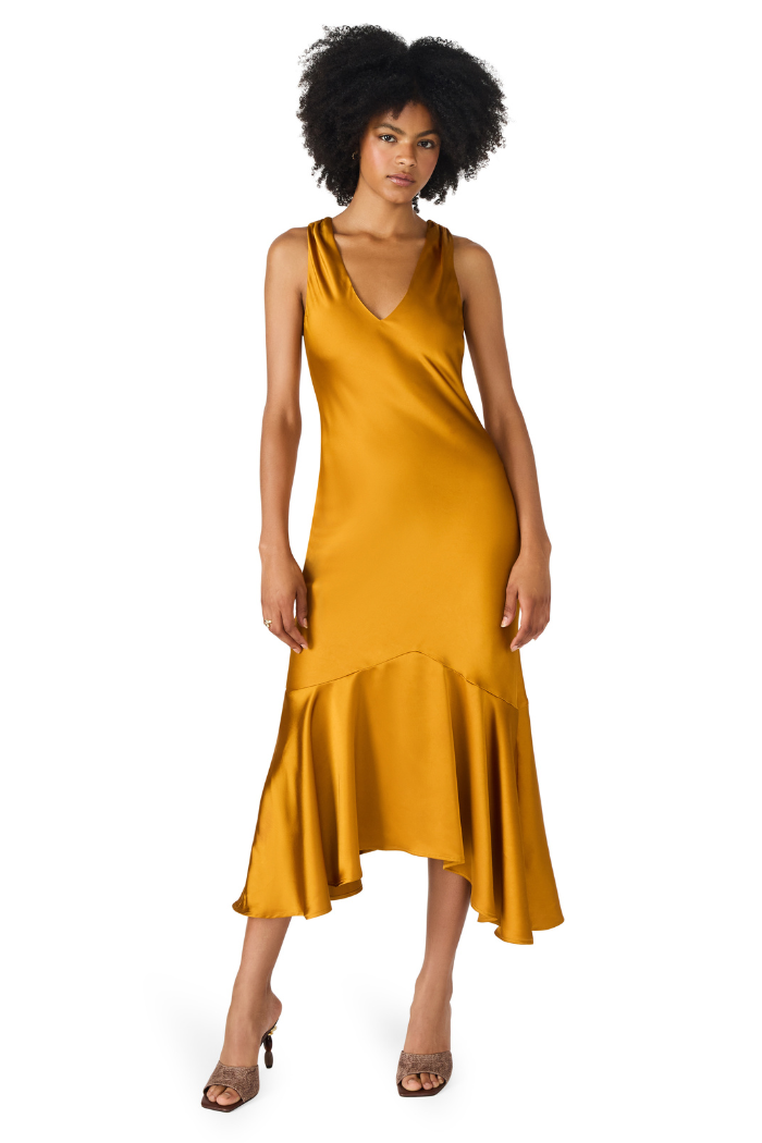 steve madden orange dress Steve Madden Women's Maureene Dress - Red - Size M
