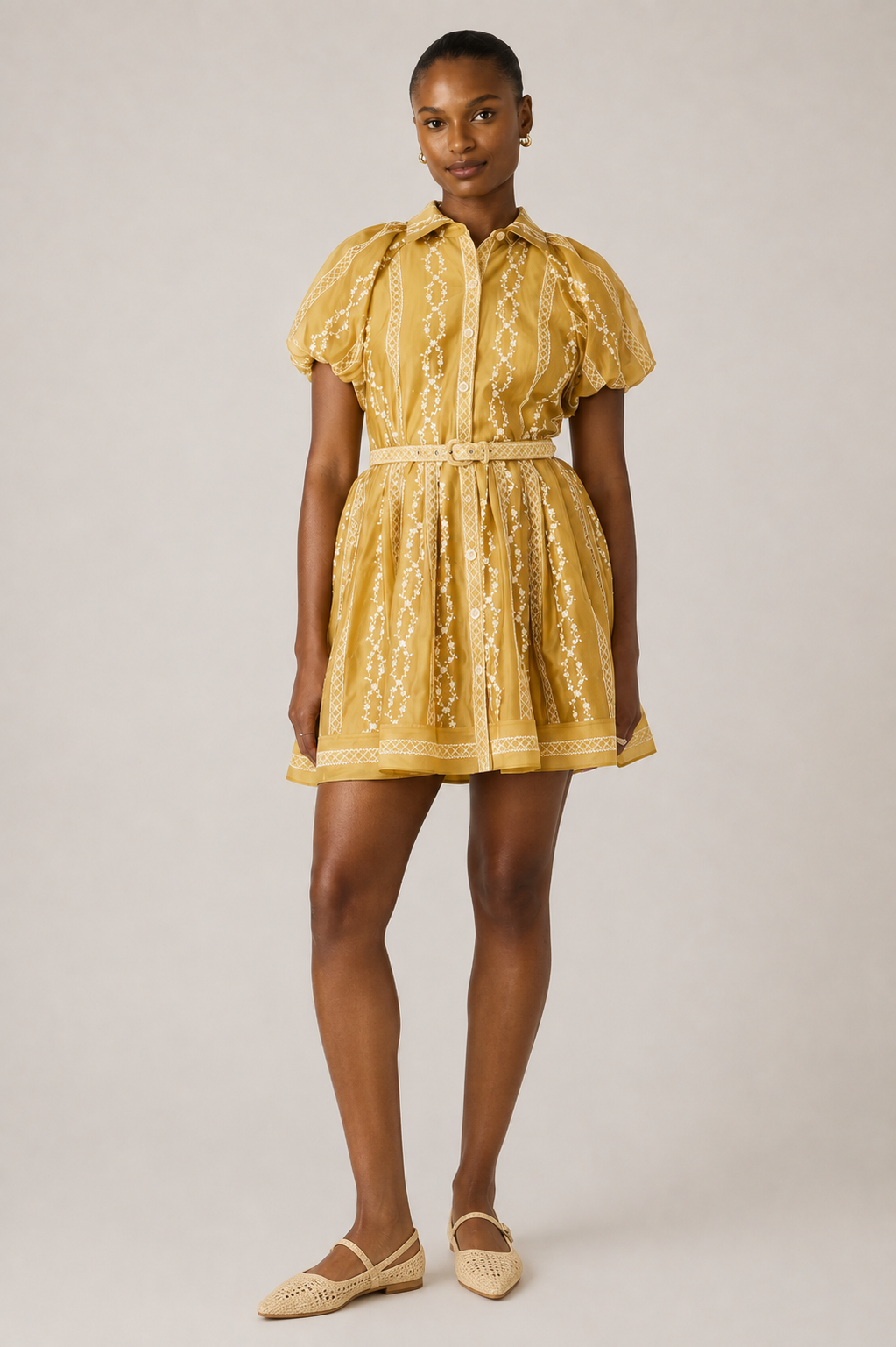 Steve Madden Daisy Dress in Golden