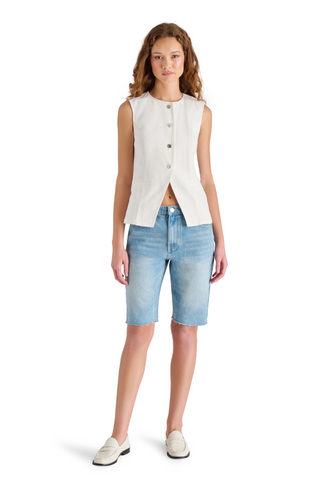 Steve Madden Wesley Top - White BP104579