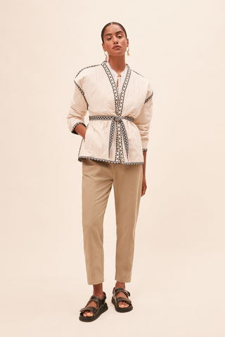 Suncoo Evan Quilted Coat