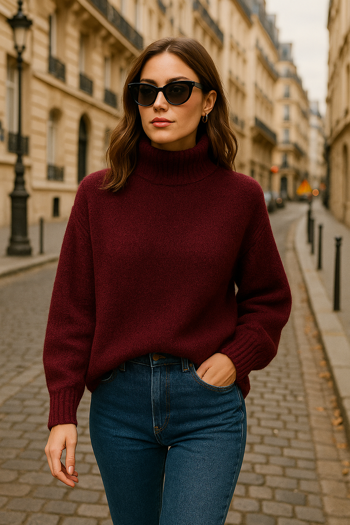 Suzy D Fabian Sweater - Plum