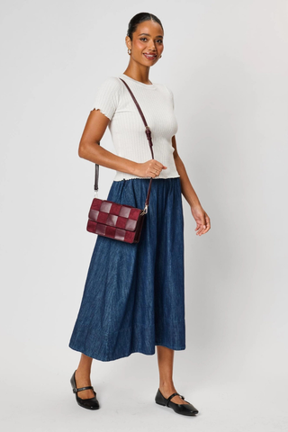 Tanya Crossbody - Burgundy Moda Luxe 66028ML