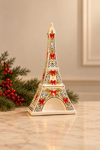 Lighted Ceramic Eiffel Tower