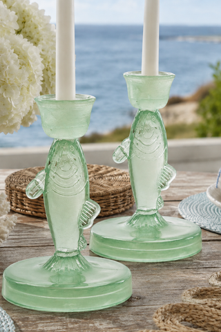 Coastal Candlesticks/Pair