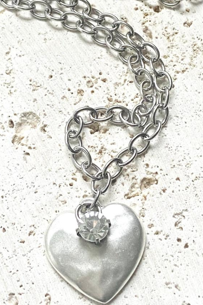 Metal Hammered Heart