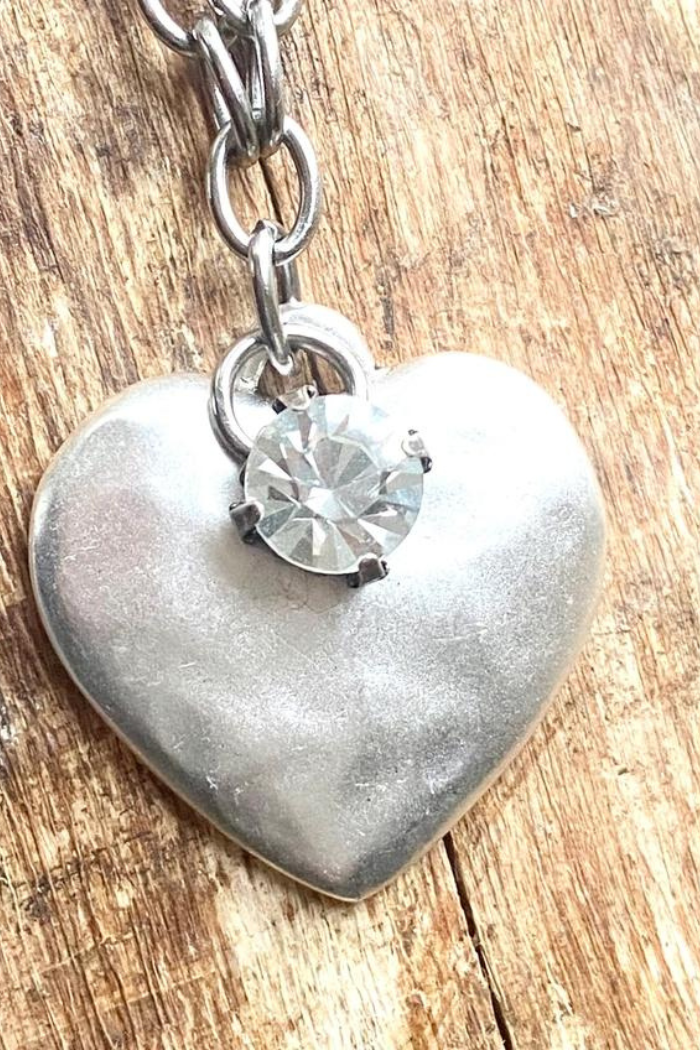 Metal Hammered Heart