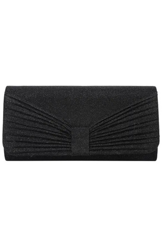 Pleated Bow Clutch