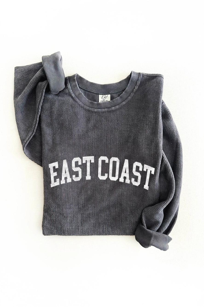 East Coast Ribbed Sweatshirt
