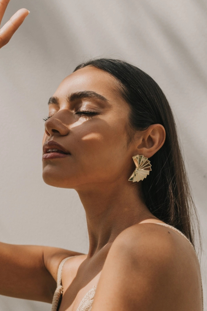 Fan Earrings