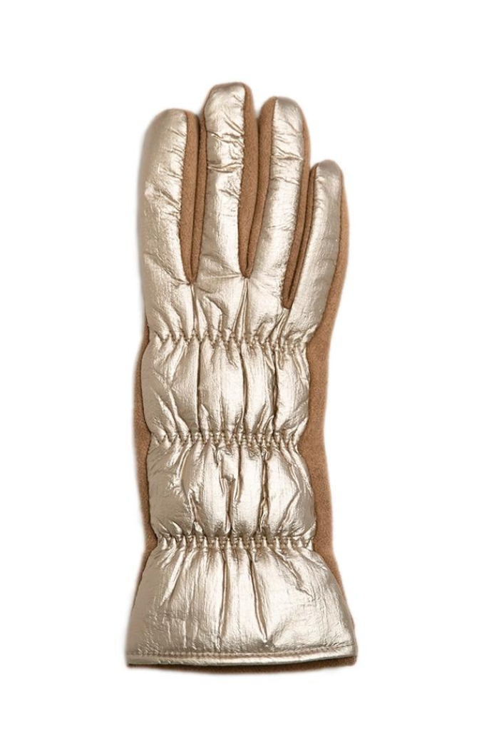 Gold Glamour Texting Gloves