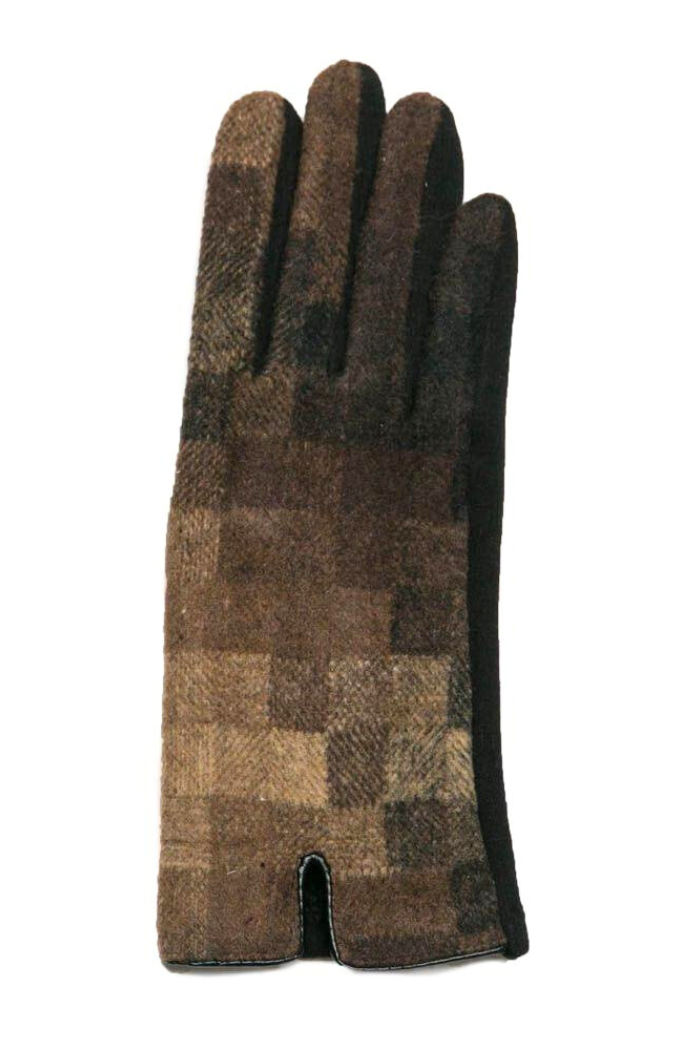 Brown Ombre Texting Glove