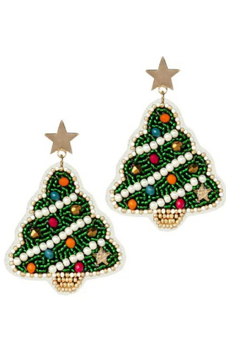 Christmas Tree Earrings