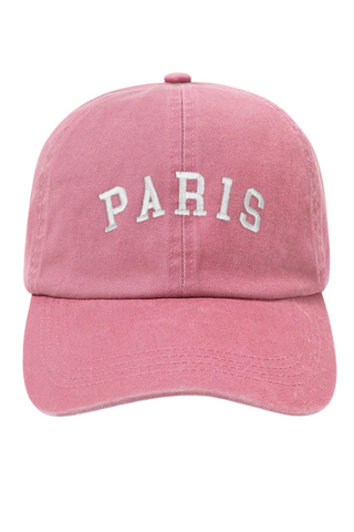 Dusty Rose PARIS Baseball Cap