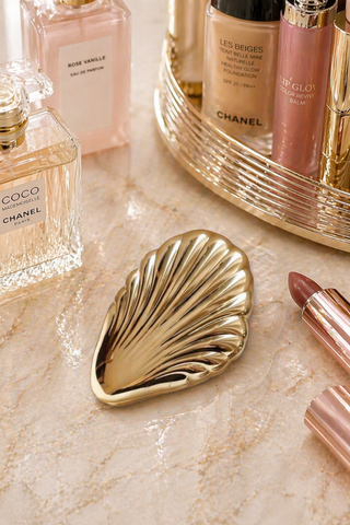 Seashell Compact Mirror