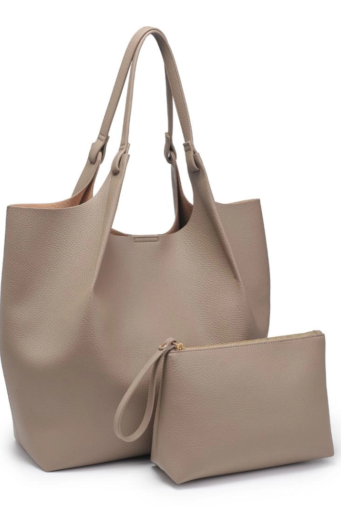 Urban Expressions Maeve Tote - Taupe
