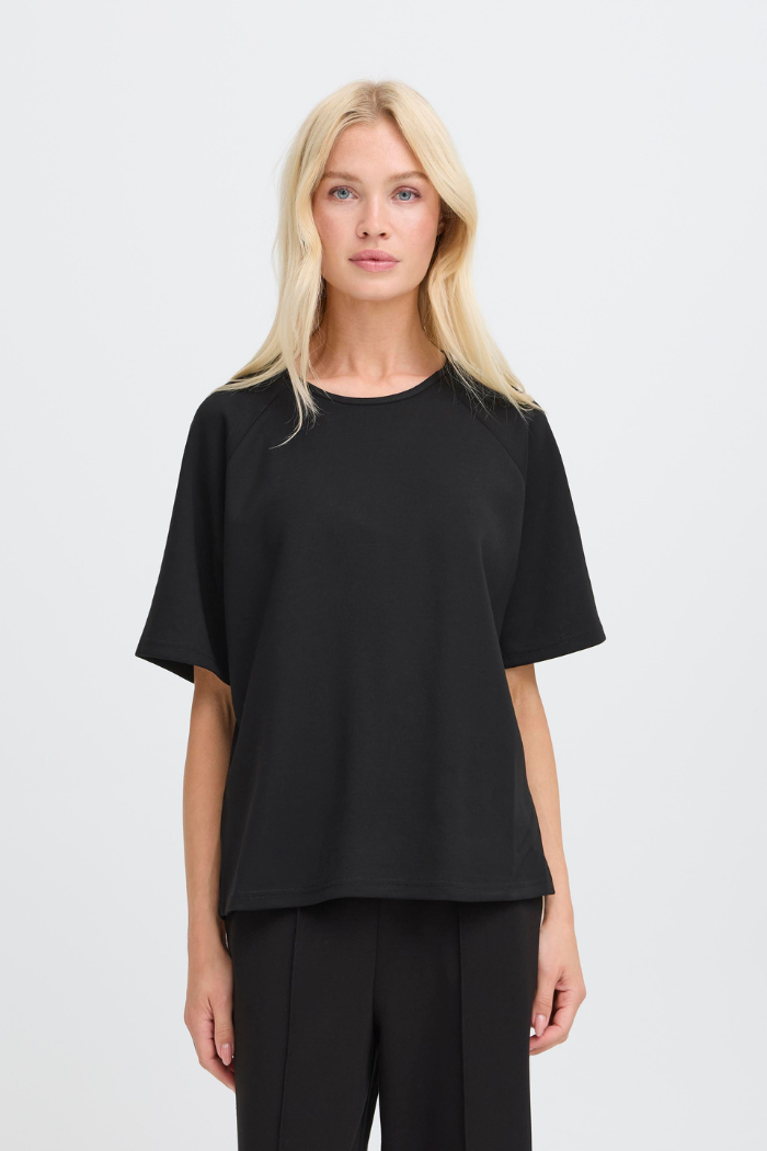 b. young BYPUsti Raglan Tee - Black 20817176