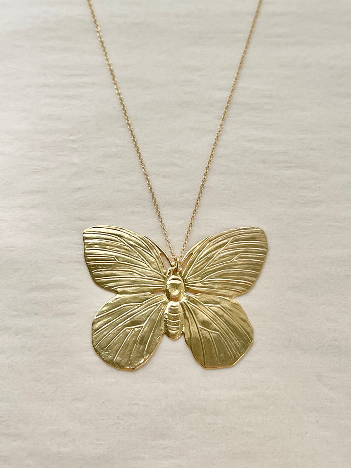 Butterfly Necklace - By Aquinnah Jewelry