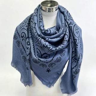 Large Square Bandana/Paisley Scarf