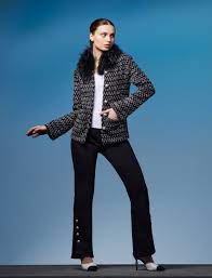 Fur Collared Boucle Jacket