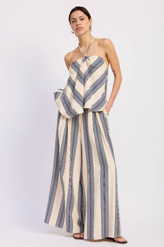 Emory Park Striped Wide Leg Pants IPJ3819P-3