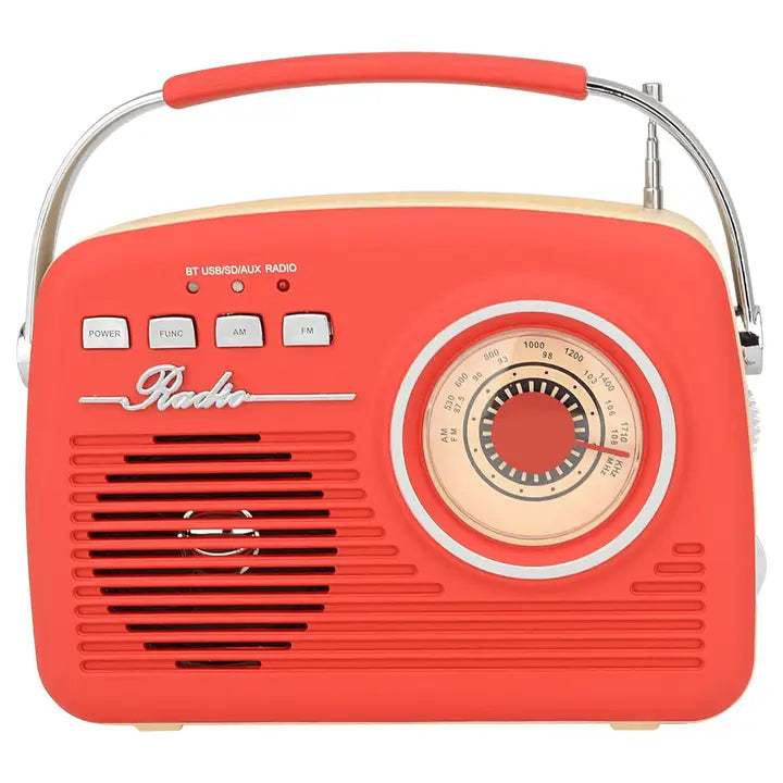 Multi-Function Bluetooth Retro Speaker