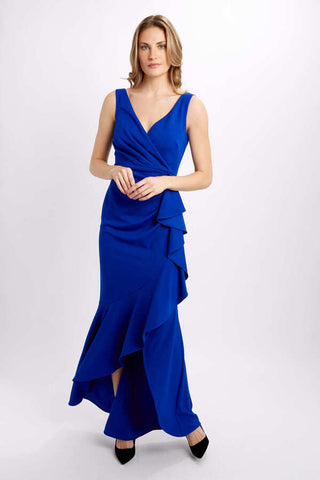Scuba Crepe Trumpet Gown