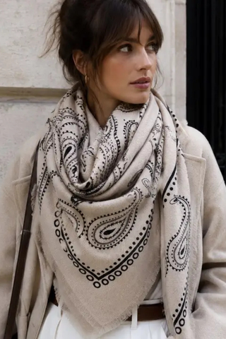 Large Square Bandana/Paisley Scarf