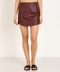 Conrad Leather Skirt
