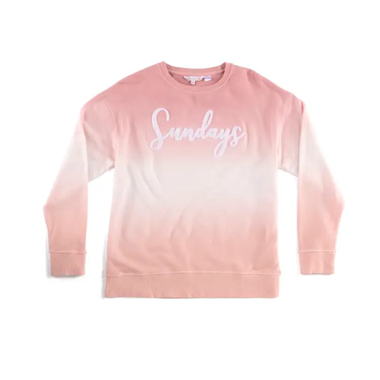 Sundays Pink Sweatshirt