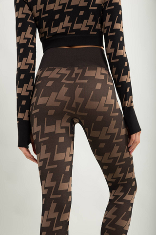 Mono B High-Rise Geo Seamless Leggings