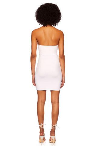 V Wire Bow Dress – The Dressing Room